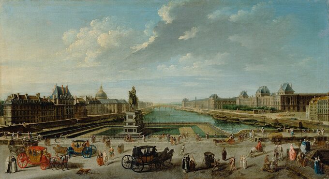 Paryż w XVIII wieku