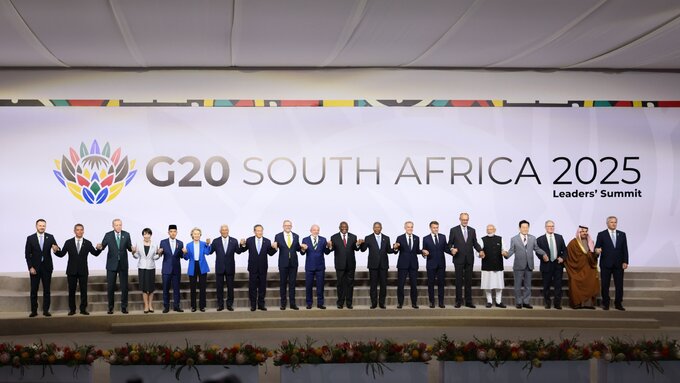 Przyw&oacute;dcy G20 na&nbsp;szczycie w&nbsp;Johannesburgu w&nbsp;RPA