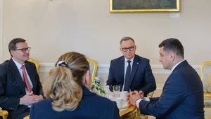 Miniatura: Simion u prezydenta Dudy. Wiadomo, o czym...