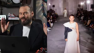 Miniatura: Minister Cienkowska modelką na pokazie....