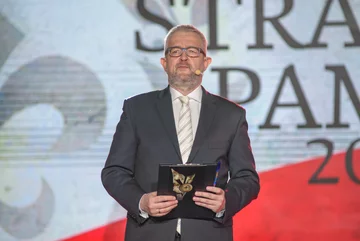 Rafał Ziemkiewicz na gali "Strażnik Pamięci" 