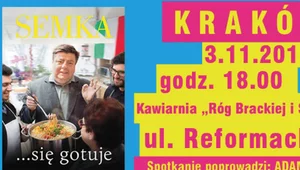 Miniatura: Spotkanie z Piotrem Semką w Krakowie