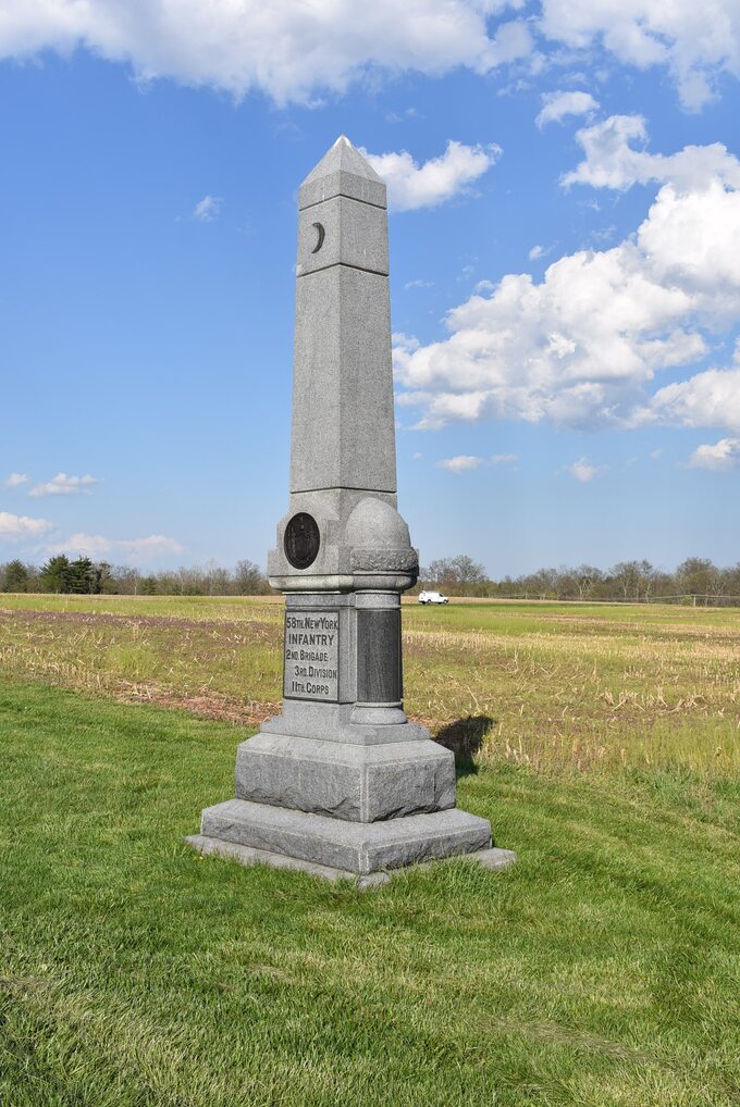 Pomnik 58. Pułku - Polskiego Legionu - pod Gettysburgiem