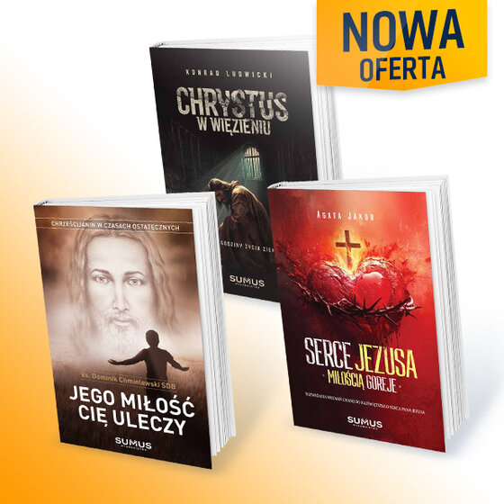 „Uzdrowienie w miłości Chrystusa” – Roczny pakiet subskrypcji tygodnika Do Rzeczy + Historia Do Rzeczy „Serce Jezusa”, „Chrystus w więzieniu”, „Jego miłość Cię uleczy”.