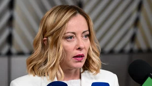 Miniatura: Meloni krytykuje flotyllę płynącą do Gazy....