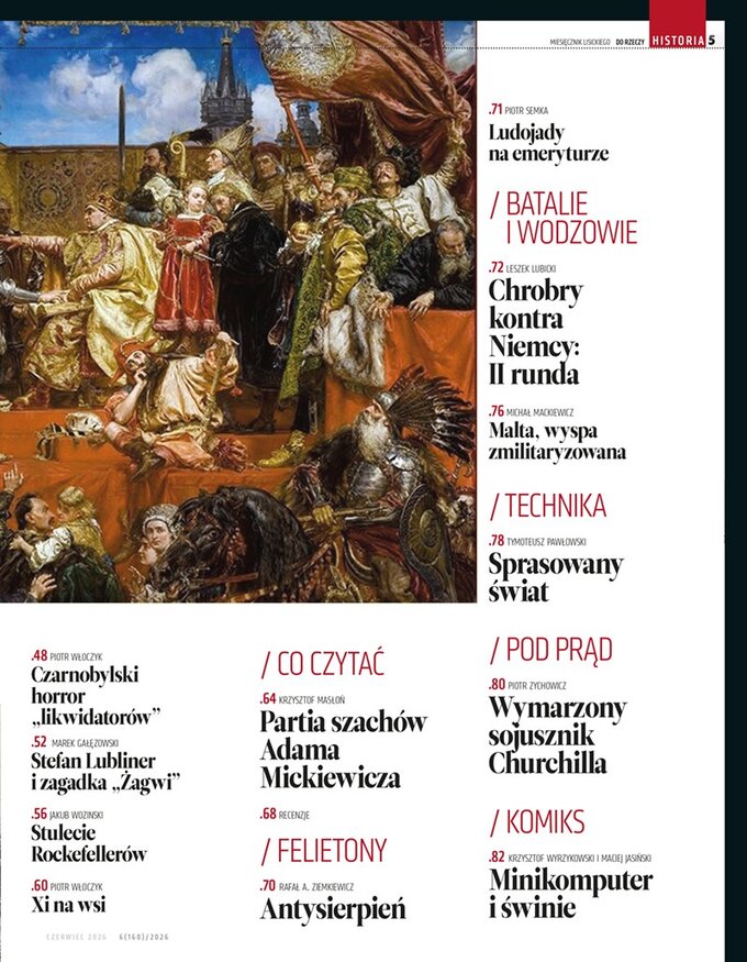 Historia DoRzeczy 6/2026 -&nbsp;spis treści (2)