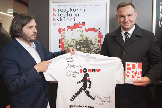 Prezydent Andrzej Duda na X Festiwalu NNW w Gdyni