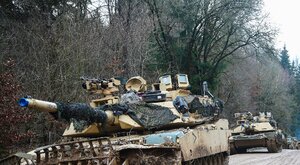 Miniatura: Transfer czołgów Abrams z Australii na...