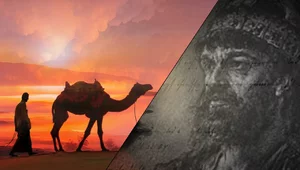 Miniatura: Jak Mieszko I podarował cesarzowi wielbłąda