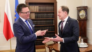 Miniatura: Spotkanie marszałka Sejmu z ambasadorem...