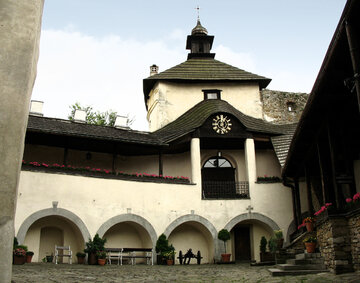 Dziedziniec zamku