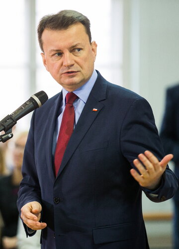 Mariusz Błaszczak, szef MSWiA 