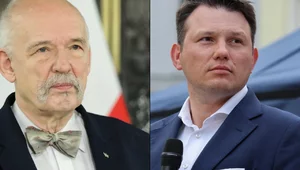 Miniatura: Korwin-Mikke kpi z Mentzena. "Następnym...