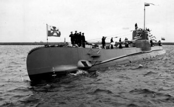 ORP "Orzeł" w&nbsp;lutym 1939&nbsp;r.