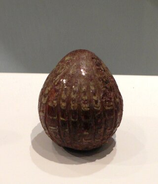 Pisanka z&nbsp;X wieku, Gniezno, glina szkliwiona