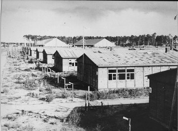 Baraki w&nbsp;niemieckim obozie KL Stutthof