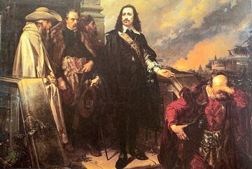 Jan Matejko, Jan Kazimierz na&nbsp;Bielanach. Fot z&nbsp;książki Luby Ristujcziny