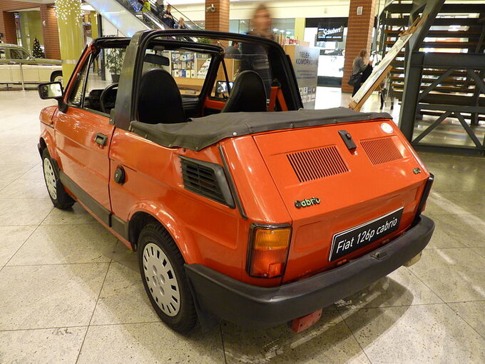 Fiat 126p, wersja cabrio