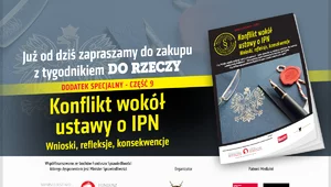 Miniatura: "Konflikt wokół ustawy o IPN. Wnioski,...