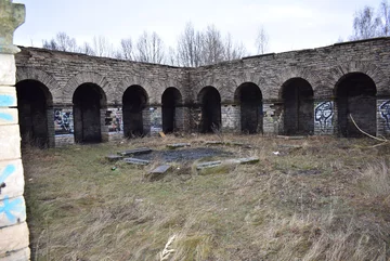 „Zamek umarłych” w Wałbrzychu - stan obecny 