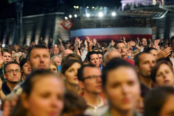 Widowisko multimedialne "Jasna Góra - Polska Kana" zakończyło się wieczorem. 