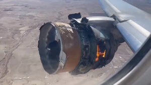 Miniatura: Awaria Boeinga 777, zapalił się silnik. Na...