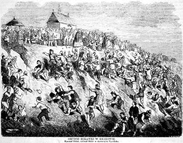 Święto Rękawki Tygodnik Ilustrowany 7/19 maja 1860