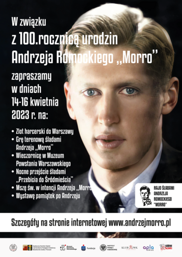 Uroczystości upamiętniające 100. rocznicę urodzin Andrzeja Romockiego &bdquo;Morro&rdquo;