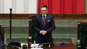 Miniatura: Kamiński w Sejmie. Hołownia zabrał głos