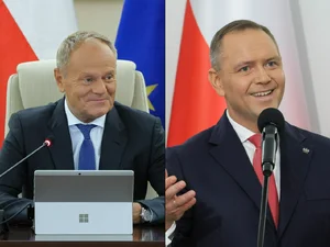 Miniatura: Tusk chwali się sukcesem i uderza w...
