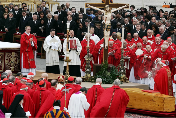 Uroczystość pogrzebowa Jana Pawła II