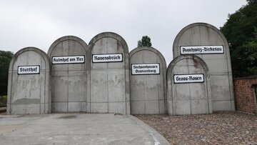 Pomnik na&nbsp;Stacji Radegast w&nbsp;Łodzi