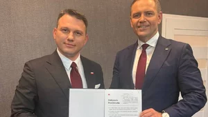 Miniatura: Konfederacja składa życzenia Nawrockiemu....