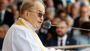 Miniatura: O. Rydzyk mocno o Nowackiej. "Co ty...