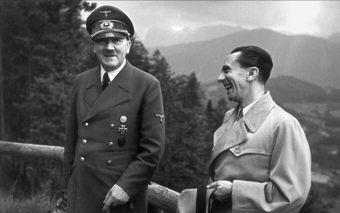 Adolf Hitler i Joseph Goebbels