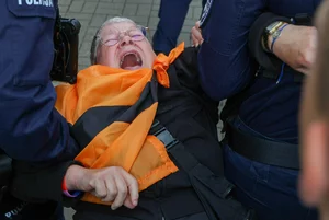 Miniatura: Incydent na manifestacji w Warszawie....