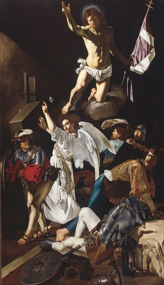Zmartwychwstanie Jezusa, mal. Francesco Buoneri