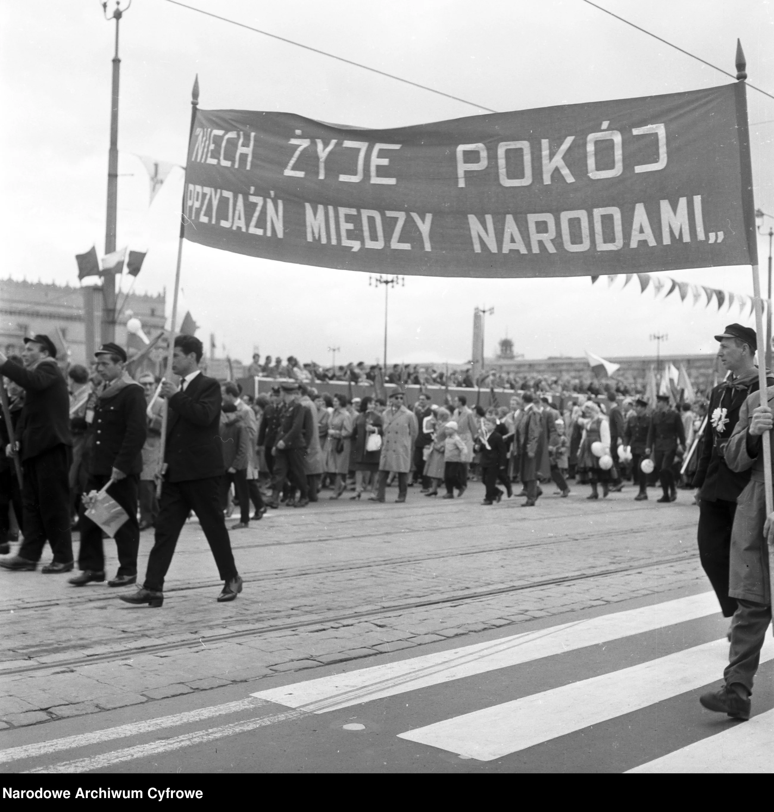 Pochód pierwszomajowy, 1963 rok