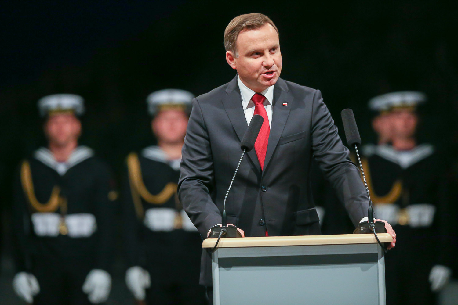 Westerplatte, prezydent Andrzej Duda