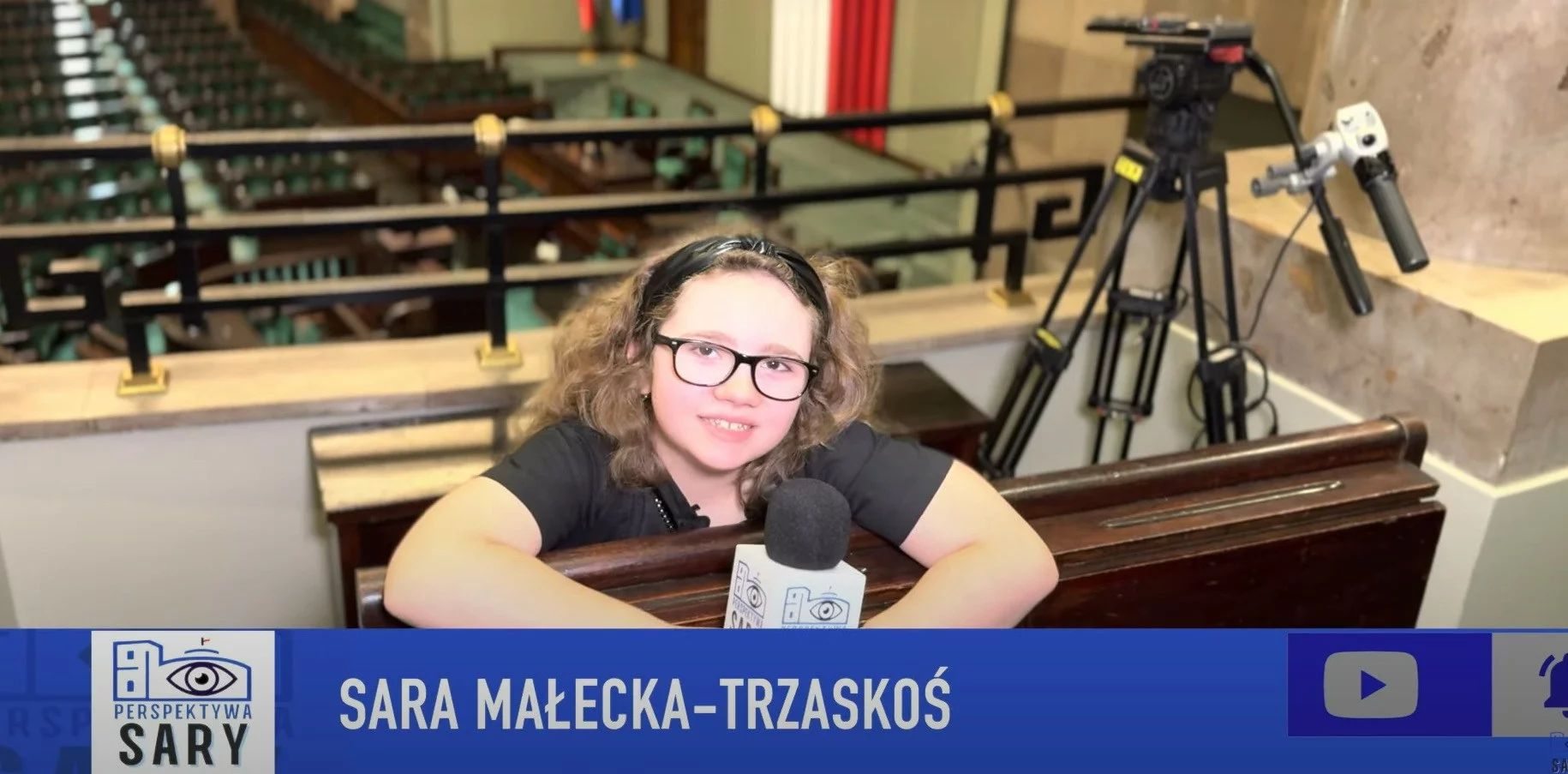 Sara Małecka-Trzaskoś, kadr z "Perspektywy Sary"