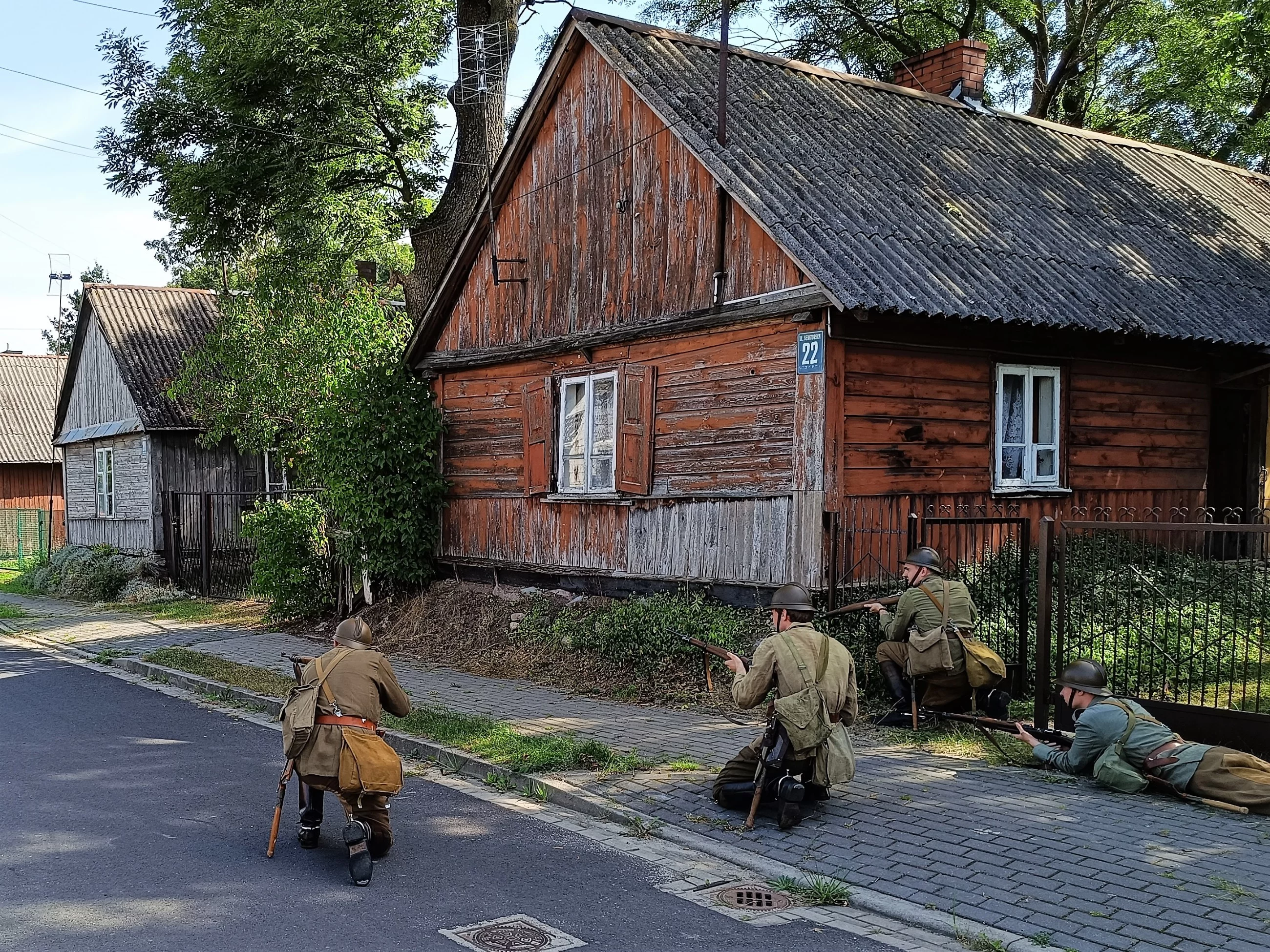Zdjęcia z produkcji filmu "Wilno 1939"