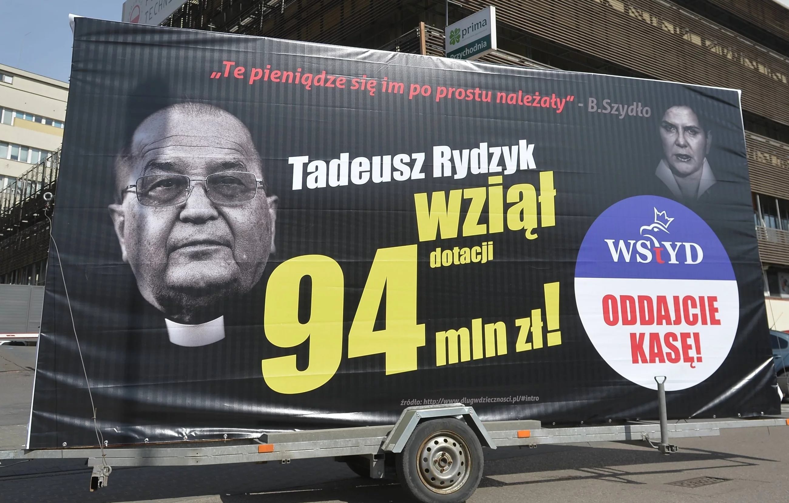 Bilbord Platformy Obywatelskiej