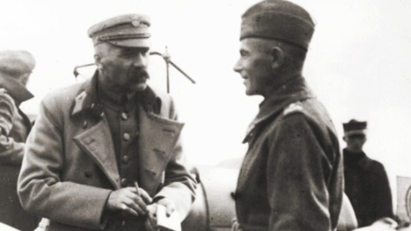 Józef Piłsudski i Edward Rydz-Śmigły, 1920 rok