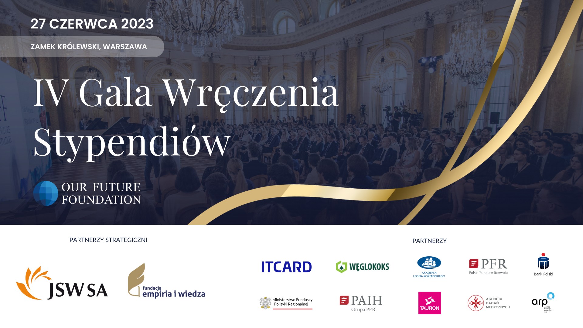 V edycja Gali Wręczenia Stypendiów Our Future Foundation