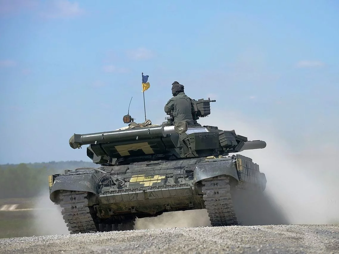 Ukraiński czołg T-64