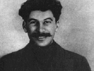 37-letni Józef Stalin na wygnaniu, 1915 rok.