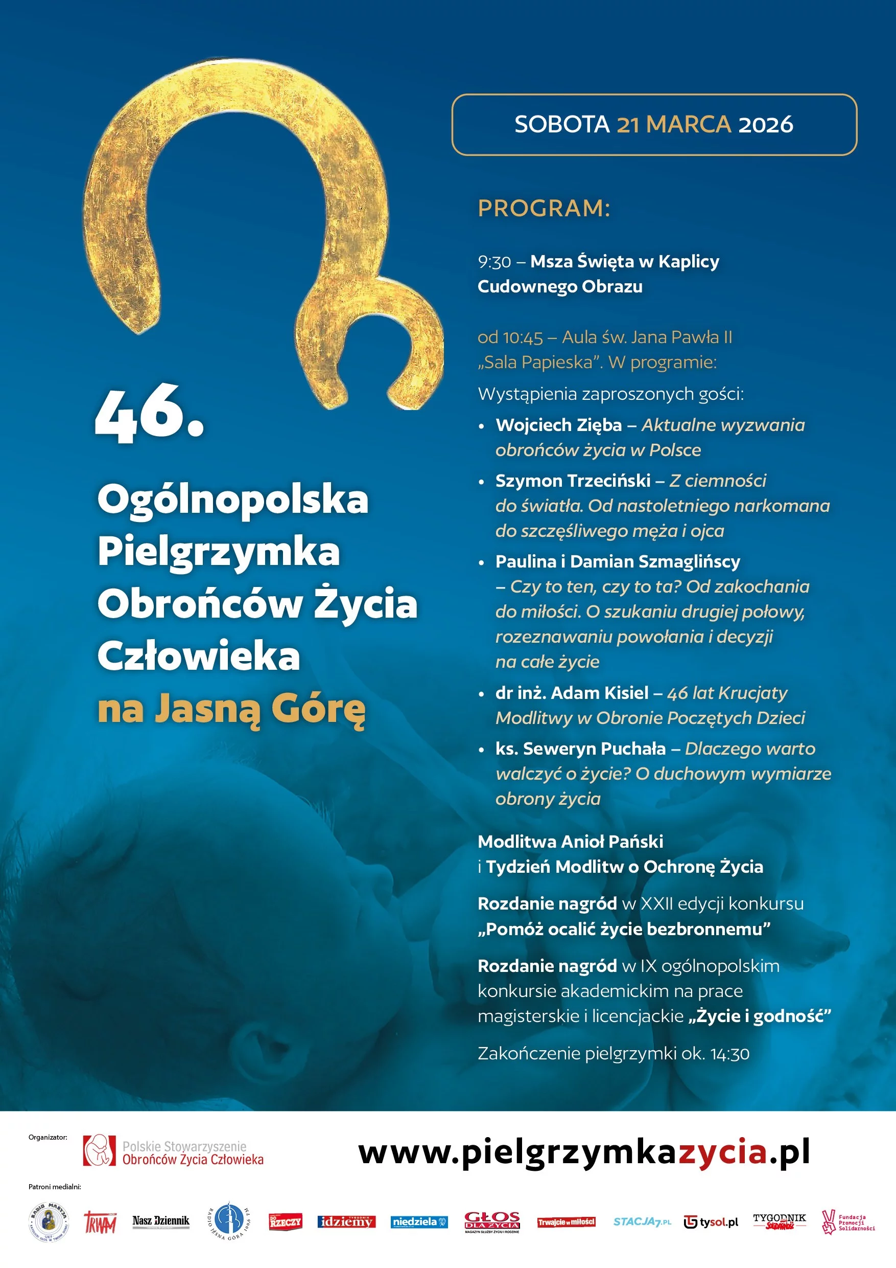 46. Ogólnopolska Pielgrzymka Obrońców Życia Człowieka na Jasną Górę