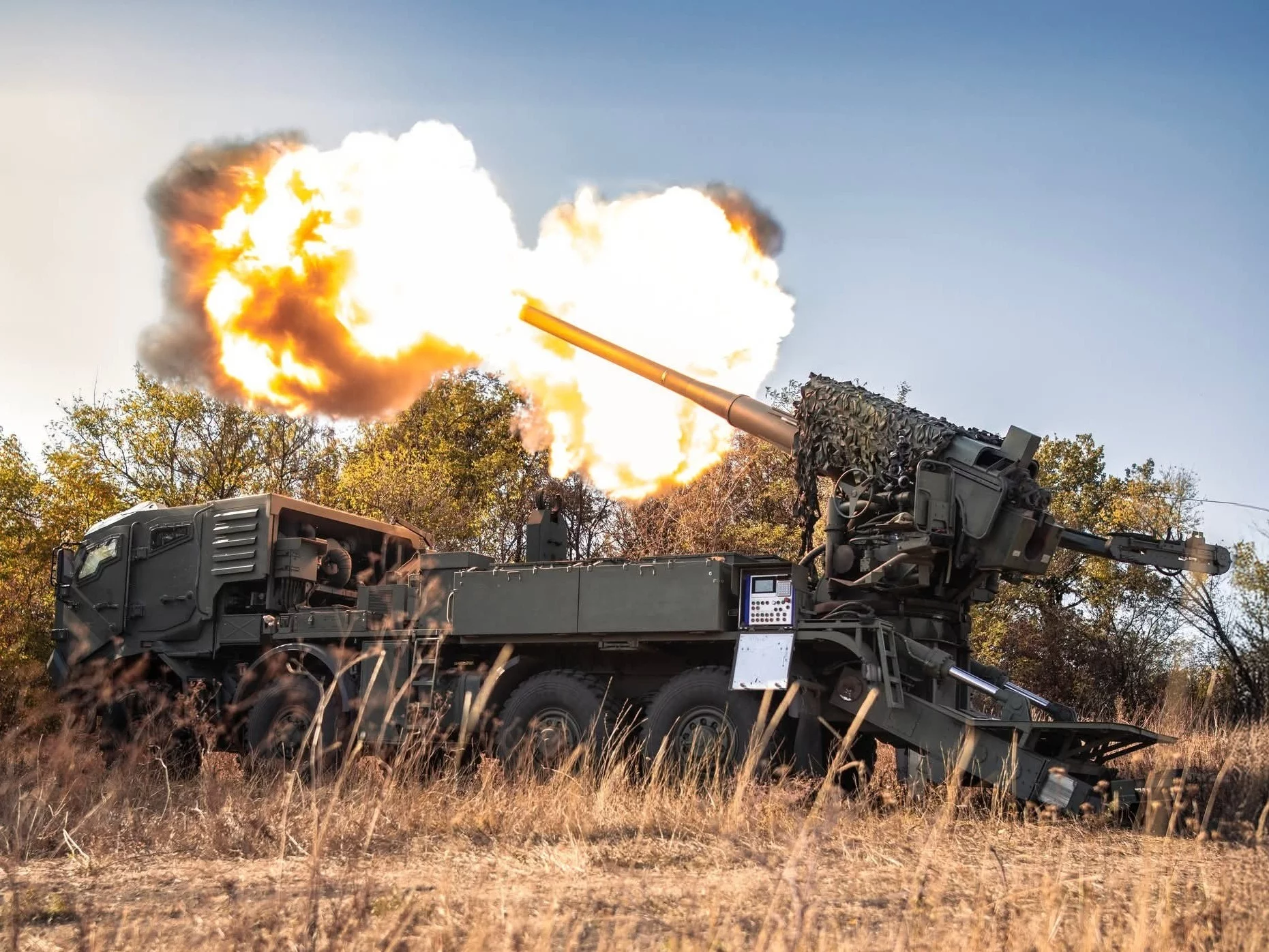 Działania wojenne, zdjęcie archiwalne