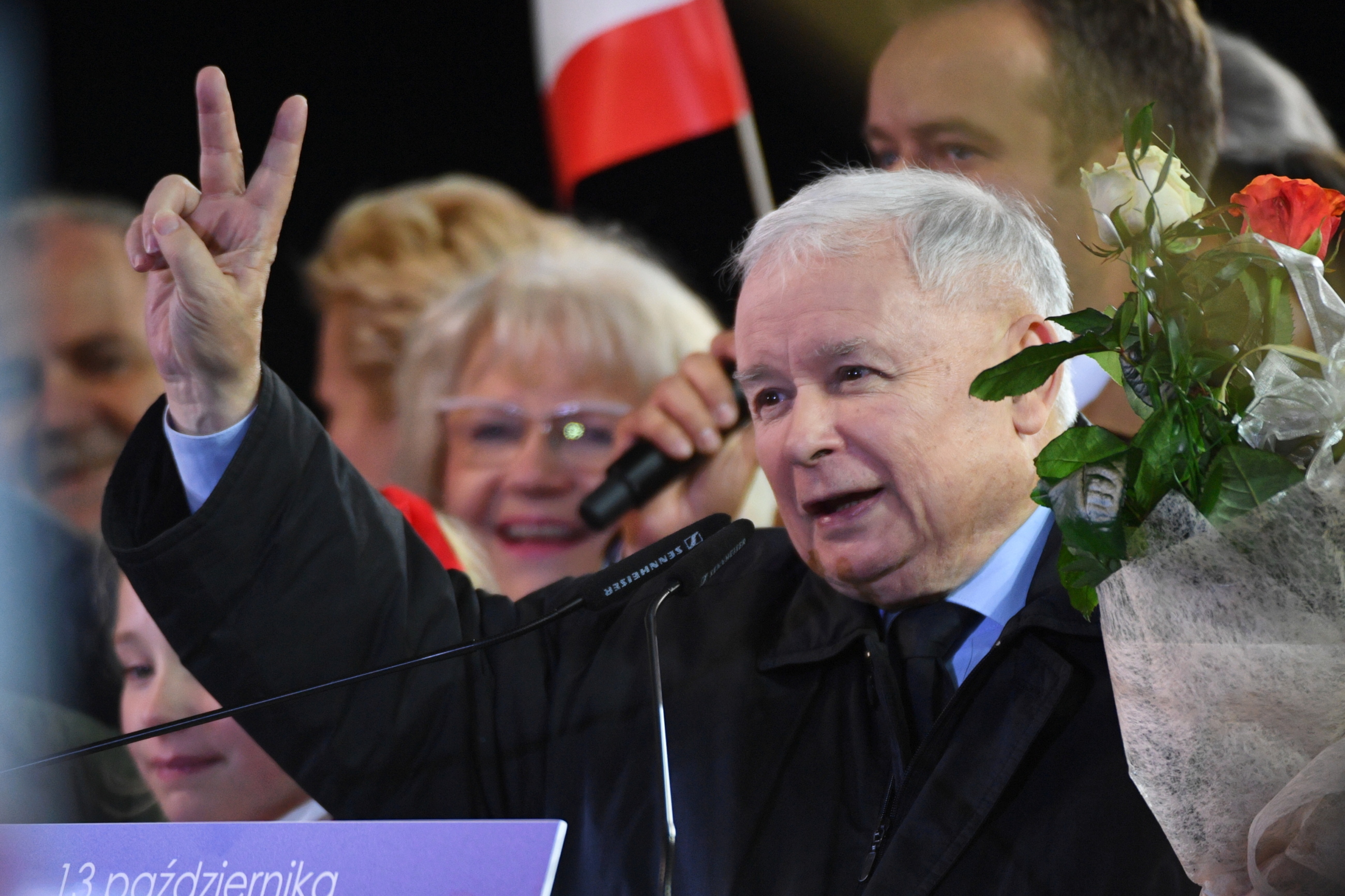 Prezes PiS Jarosław Kaczyński