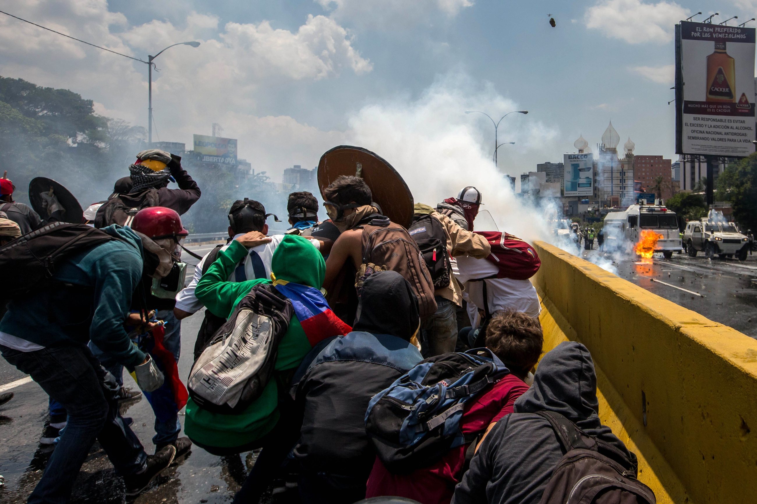Demonstracje w Caracas